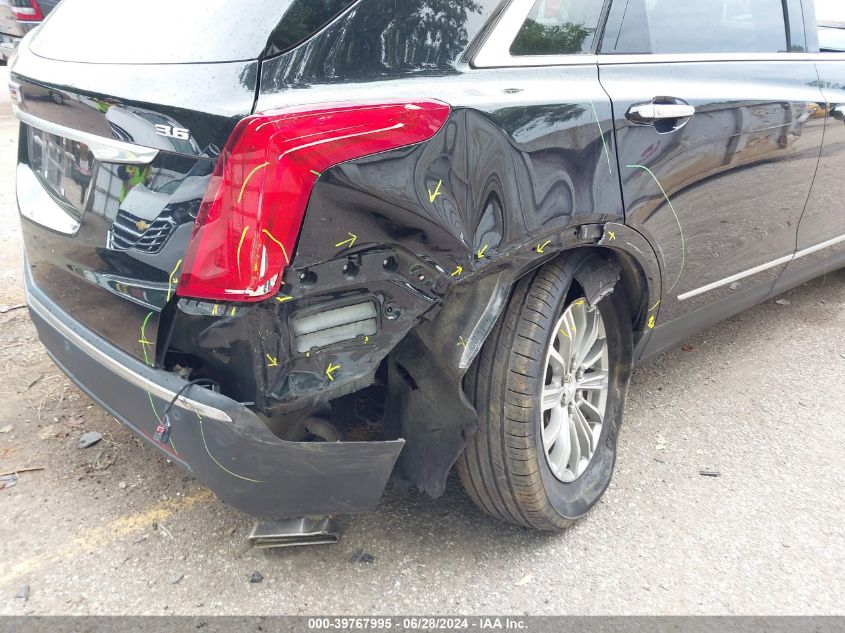 2017 Cadillac Xt5 Luxury VIN: 1GYKNBRS6HZ323996 Lot: 39767995