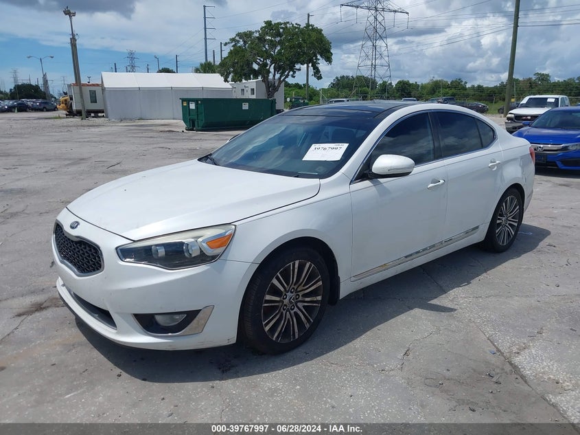 2014 Kia Cadenza Premium VIN: KNALN4D7XE5166319 Lot: 39767997