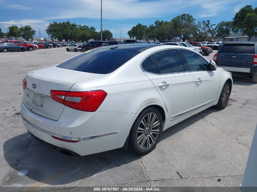 2014 Kia Cadenza Premium VIN: KNALN4D7XE5166319 Lot: 39767997