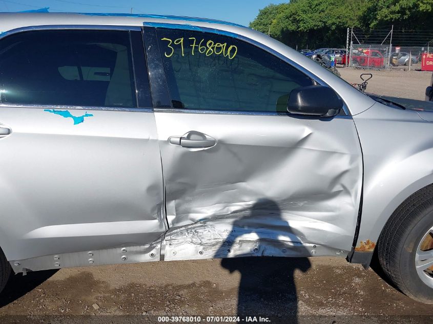 2011 Chevrolet Equinox Ls VIN: 2CNALBEC4B6269585 Lot: 39768010