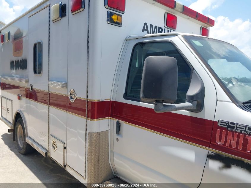 2001 Ford Econoline E450 Super Duty Cutwy Van VIN: 1FDXE45F01HB41623 Lot: 39768025