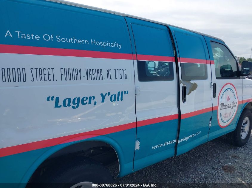 2012 Chevrolet Express 2500 Work Van VIN: 1GCWGFCA4C1123330 Lot: 39768026