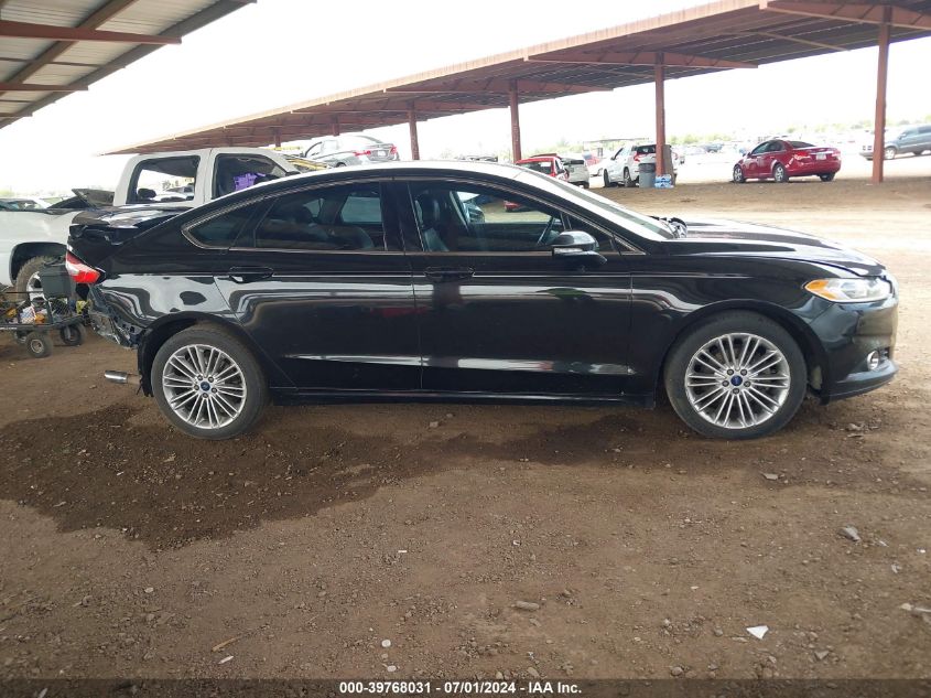 2014 Ford Fusion Se VIN: 3FA6P0HR3ER371840 Lot: 39768031