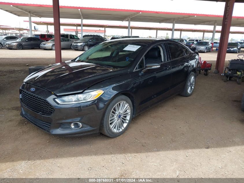 2014 Ford Fusion Se VIN: 3FA6P0HR3ER371840 Lot: 39768031