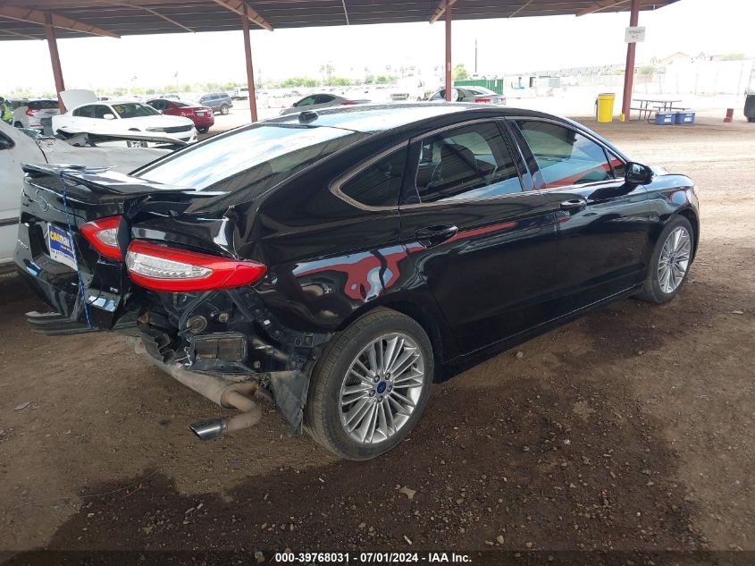 2014 Ford Fusion Se VIN: 3FA6P0HR3ER371840 Lot: 39768031