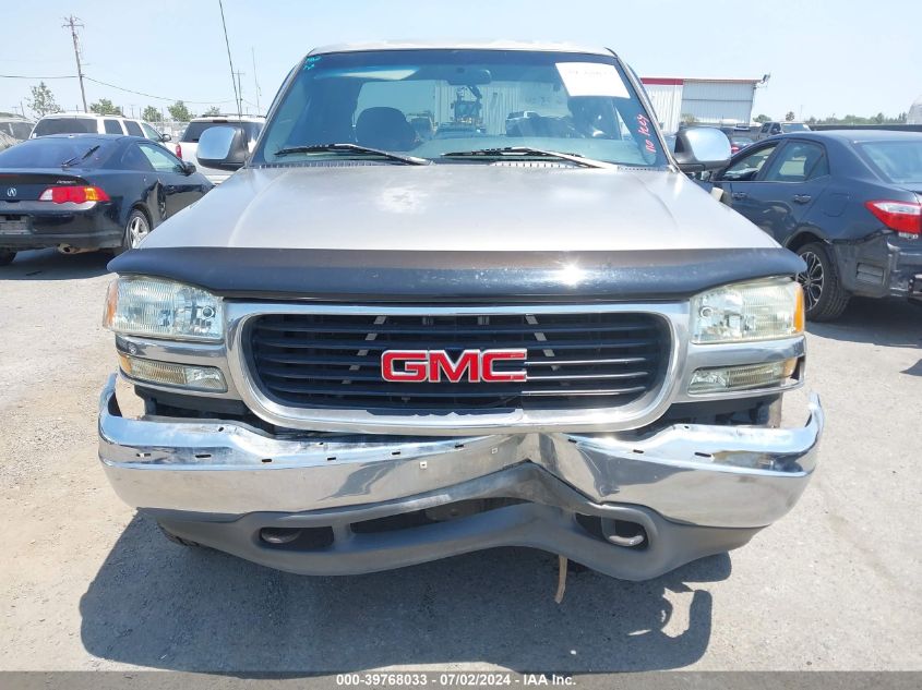1999 GMC Sierra 1500 Sle VIN: 1GTEK19T4XZ540332 Lot: 39768033
