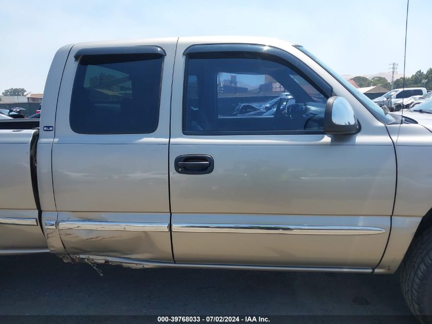 1999 GMC Sierra 1500 Sle VIN: 1GTEK19T4XZ540332 Lot: 39768033