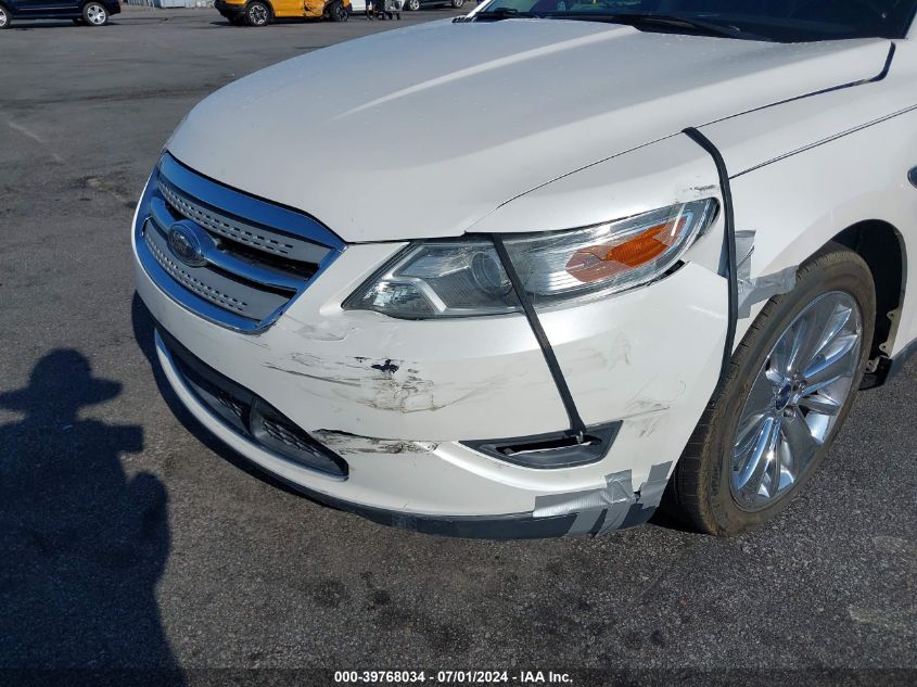 2010 Ford Taurus Limited VIN: 1FAHP2FW9AG142318 Lot: 39768034