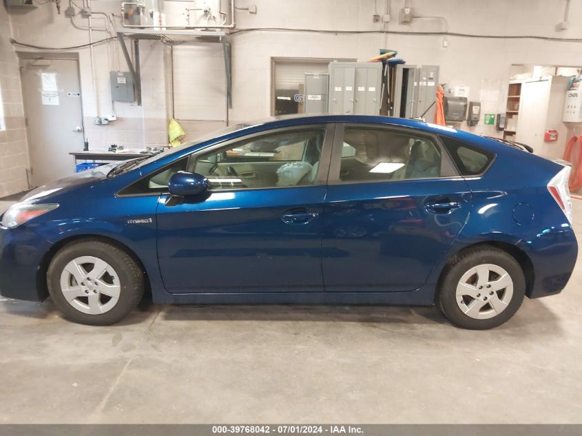 2011 Toyota Prius Three VIN: JTDKN3DU4B0318747 Lot: 39768042