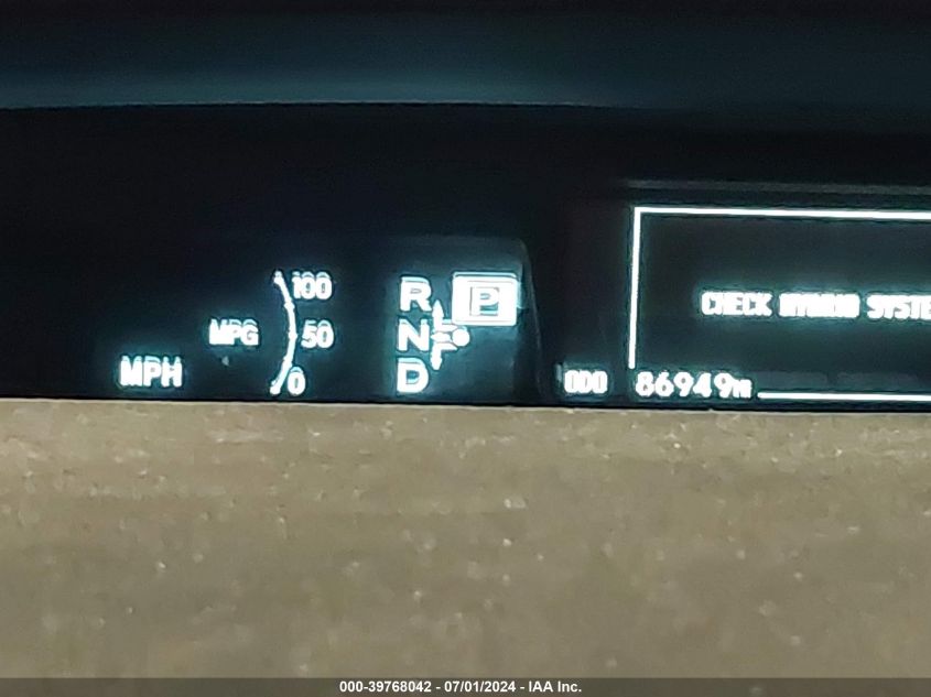 2011 Toyota Prius Three VIN: JTDKN3DU4B0318747 Lot: 39768042