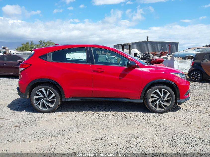 2020 Honda Hr-V 2Wd Sport VIN: 3CZRU5H19LM706644 Lot: 39768048