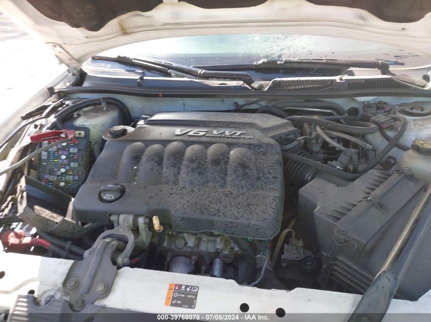 2013 Chevrolet Impala Ltz VIN: 2G1WC5E36D1222093 Lot: 39768078