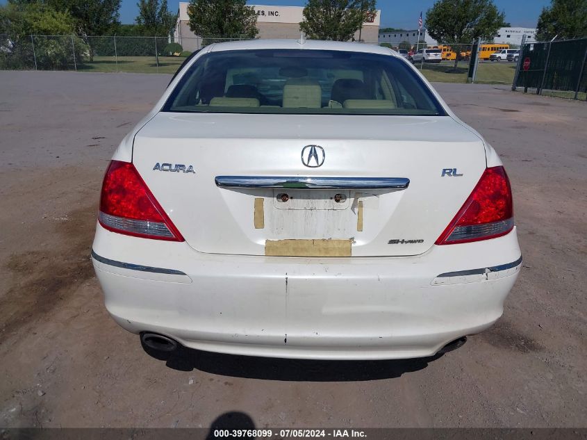 2007 Acura Rl 3.5 VIN: JH4KB16587C000511 Lot: 40359355