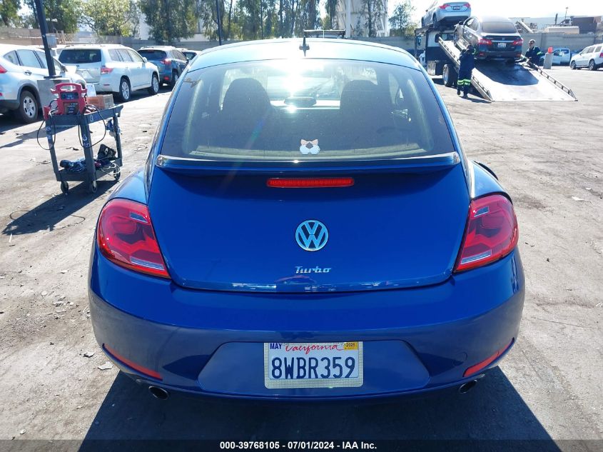 2013 Volkswagen Beetle 2.0T Turbo VIN: 3VWV67AT4DM614507 Lot: 39768105