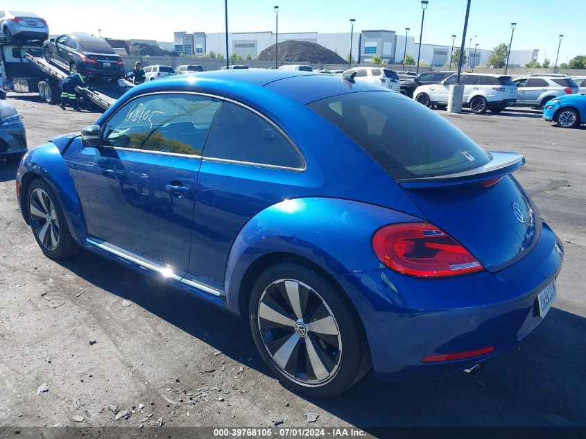 2013 Volkswagen Beetle 2.0T Turbo VIN: 3VWV67AT4DM614507 Lot: 39768105