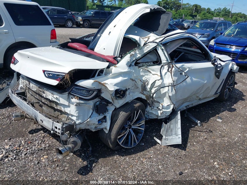 2017 Infiniti Q60 3.0T Red Sport 400 VIN: JN1FV7EL0HM701751 Lot: 39768114