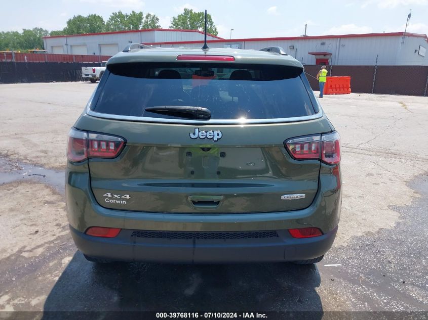 2018 Jeep Compass Latitude 4X4 VIN: 3C4NJDBB1JT350038 Lot: 39768116