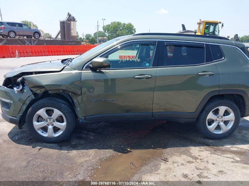 2018 Jeep Compass Latitude 4X4 VIN: 3C4NJDBB1JT350038 Lot: 39768116