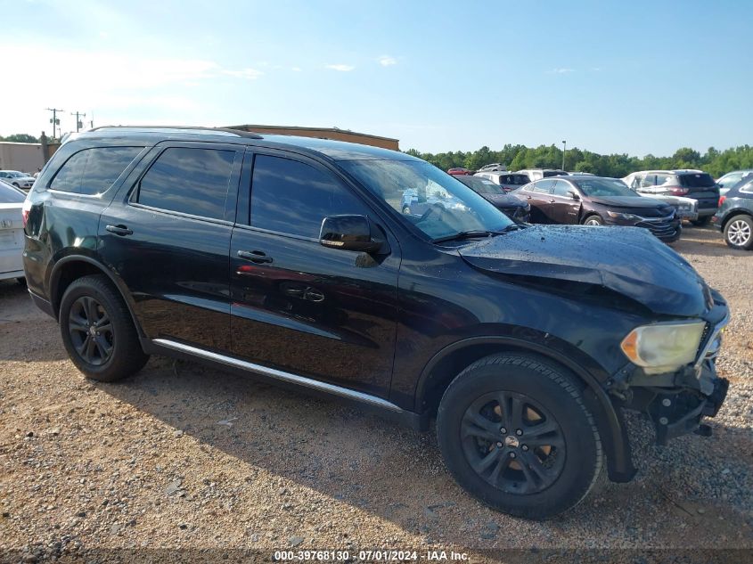 2012 Dodge Durango Crew VIN: 1C4SDJDT3CC322724 Lot: 39768130