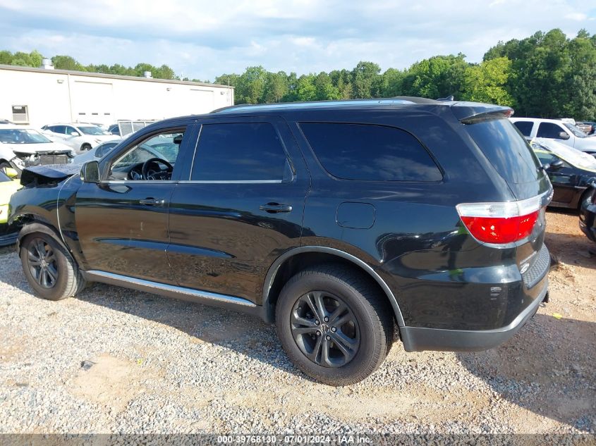 2012 Dodge Durango Crew VIN: 1C4SDJDT3CC322724 Lot: 39768130