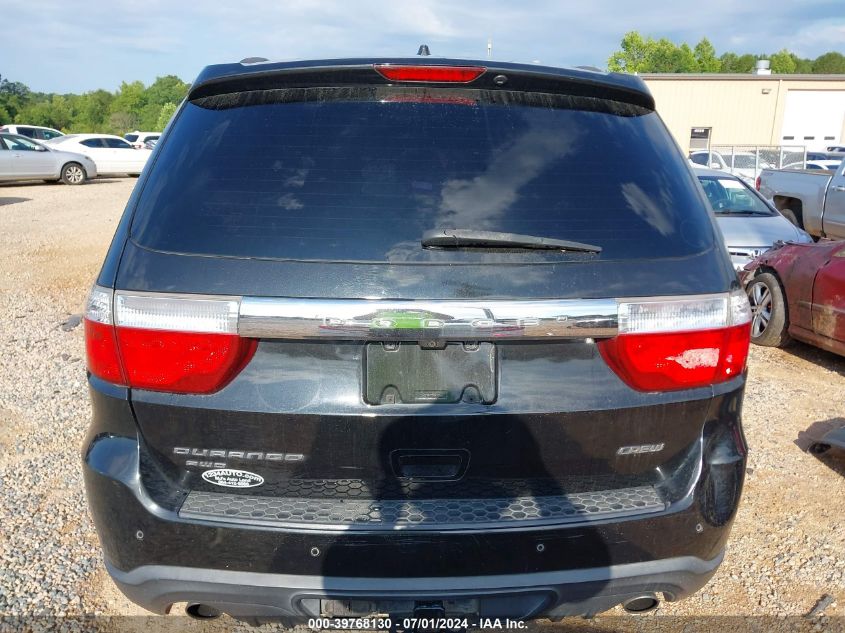 2012 Dodge Durango Crew VIN: 1C4SDJDT3CC322724 Lot: 39768130