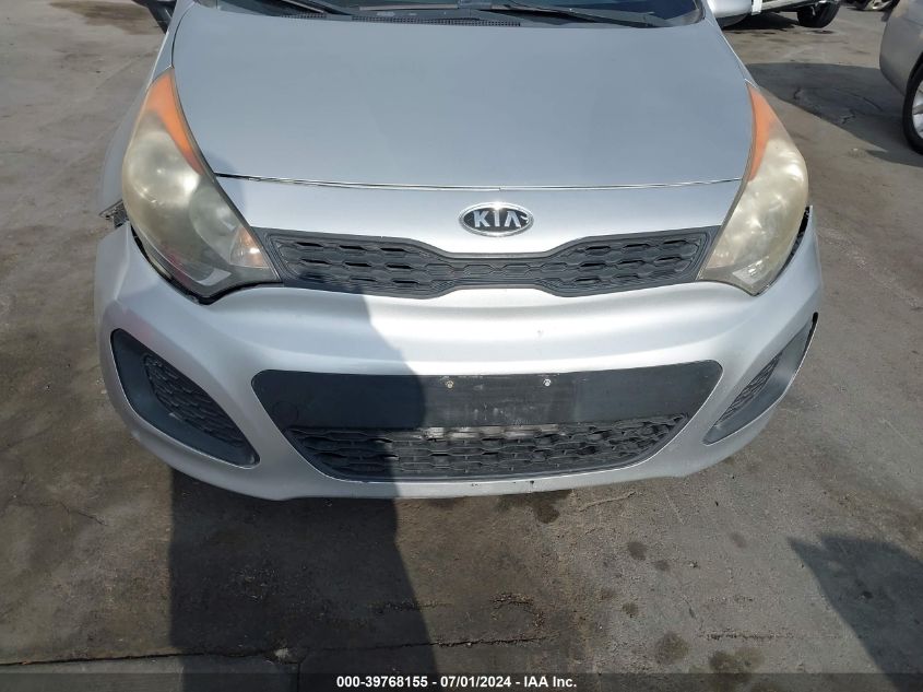 2012 Kia Rio5 Lx VIN: KNADM5A38C6095000 Lot: 39768155