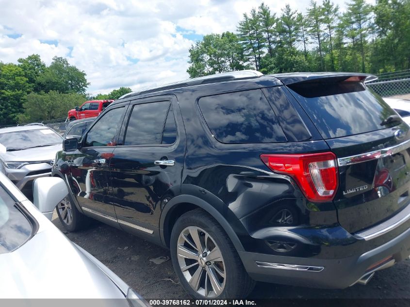 2018 Ford Explorer Limited VIN: 1FM5K8F88JGA15104 Lot: 39768162