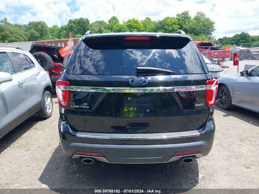 2018 Ford Explorer Limited VIN: 1FM5K8F88JGA15104 Lot: 39768162