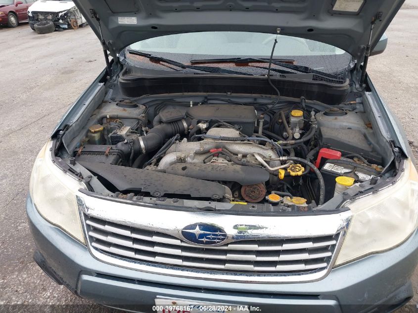 2010 Subaru Forester 2.5X Premium VIN: JF2SH6CC8AH794387 Lot: 39768167