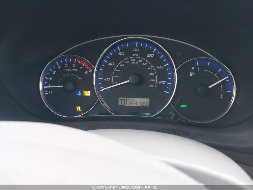 2010 Subaru Forester 2.5X Premium VIN: JF2SH6CC8AH794387 Lot: 39768167