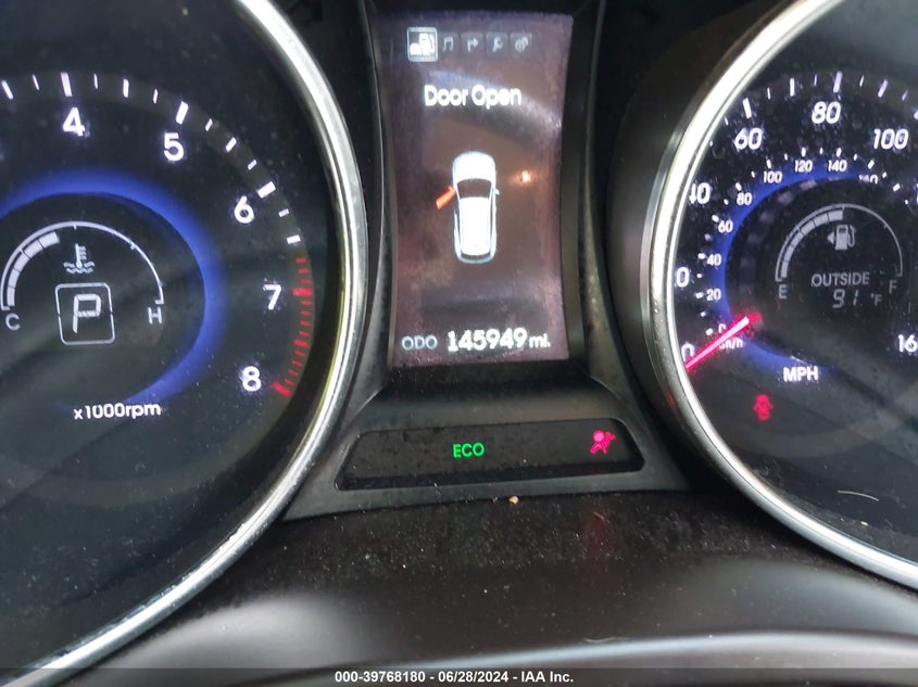 2014 Hyundai Santa Fe Sport 2.0L Turbo VIN: 5XYZU3LA5EG228773 Lot: 39768180