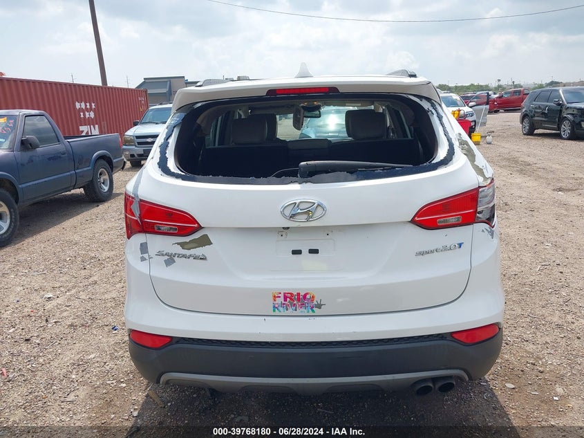 2014 Hyundai Santa Fe Sport 2.0L Turbo VIN: 5XYZU3LA5EG228773 Lot: 39768180