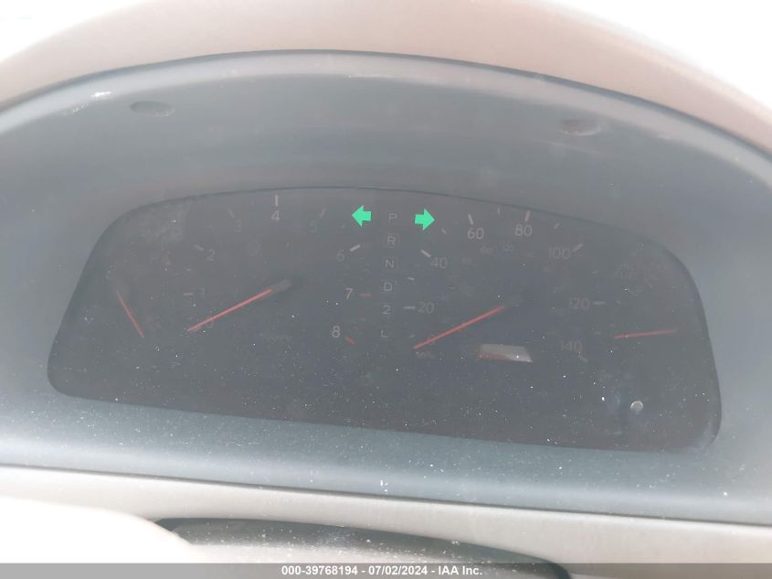 2000 Lexus Es 300 300 VIN: JT8BF28G4Y5092411 Lot: 39768194