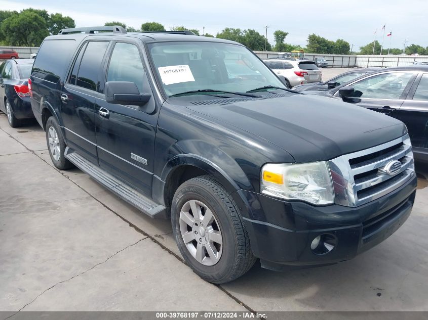 2008 Ford Expedition El Xlt VIN: 1FMFK15558LA31667 Lot: 39768197