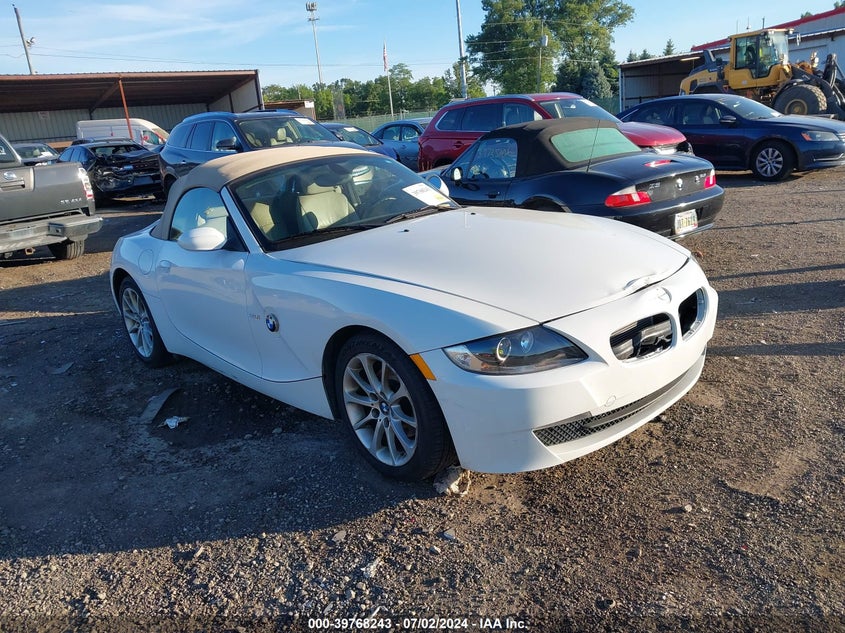 2008 BMW Z4 3.0I VIN: 4USBU33508LW75681 Lot: 39768243