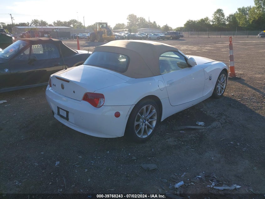 2008 BMW Z4 3.0I VIN: 4USBU33508LW75681 Lot: 39768243