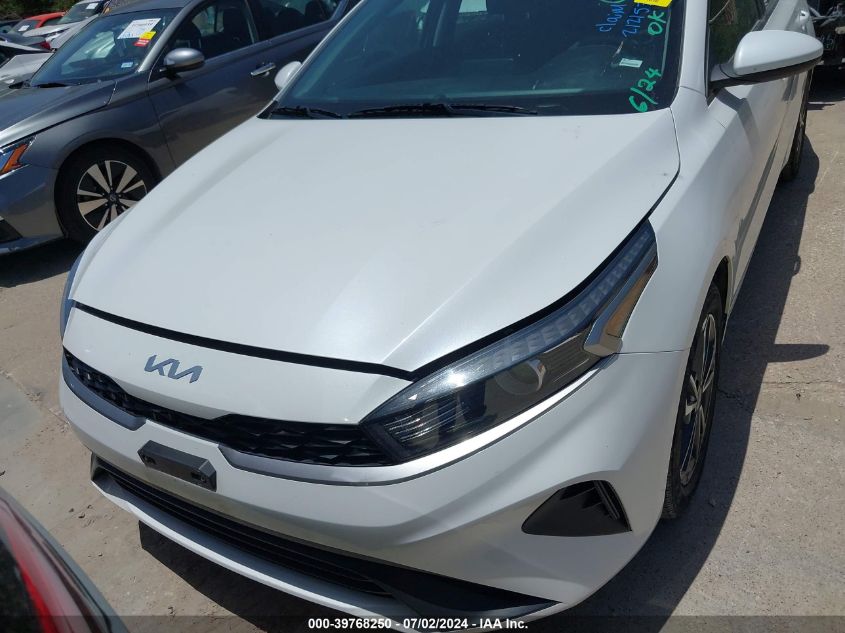 2022 Kia Forte Fe/Lxs VIN: 3KPF24ADXNE482617 Lot: 39768250