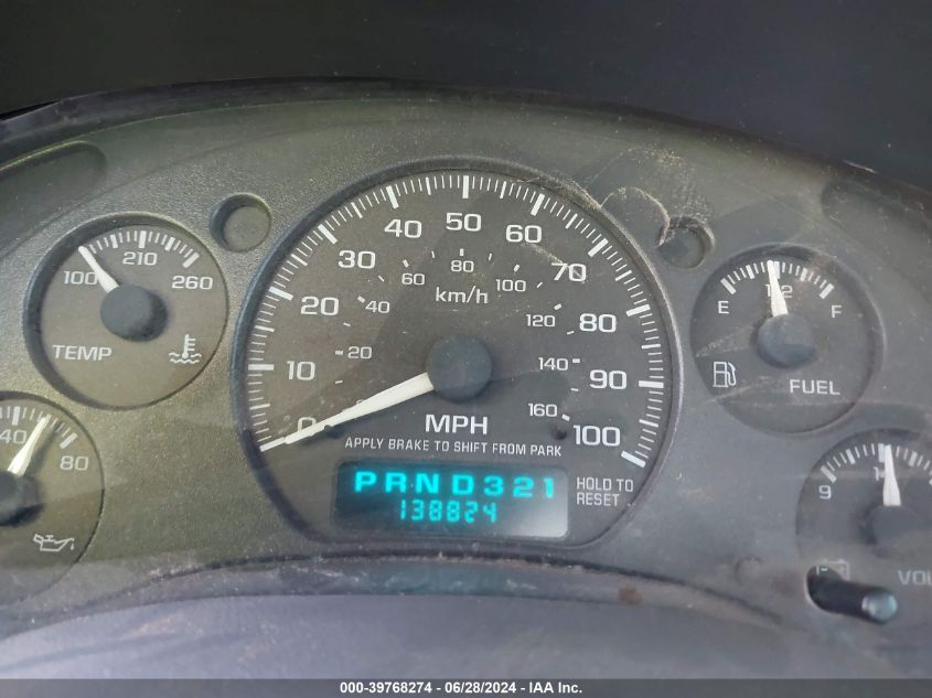 2003 GMC Sonoma Sl VIN: 1GTCS14H838242182 Lot: 39768274