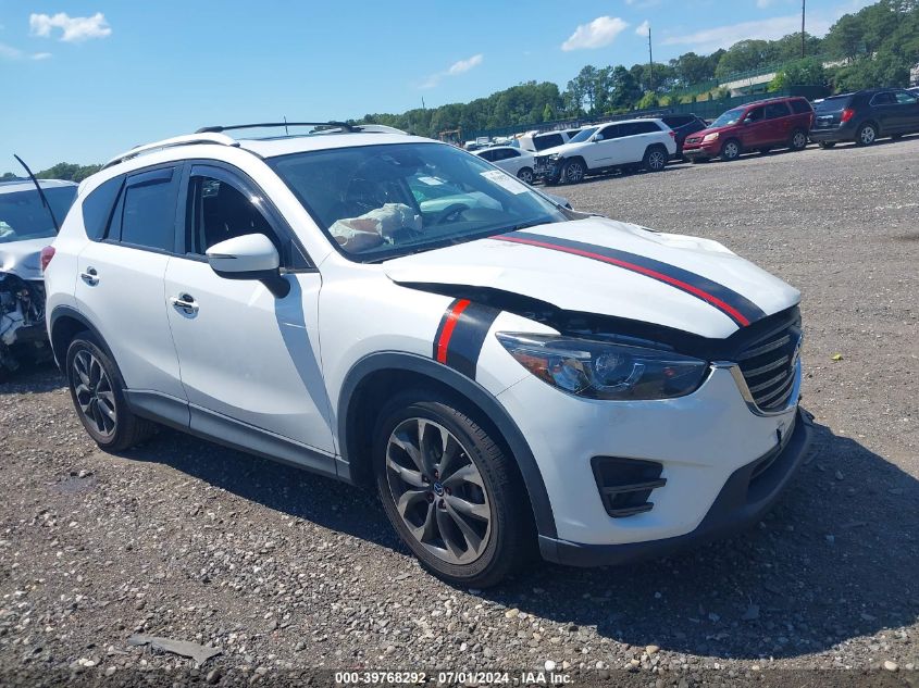 2016 Mazda Cx-5 Grand Touring VIN: JM3KE4DY8G0857248 Lot: 39768292