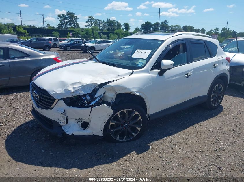 2016 Mazda Cx-5 Grand Touring VIN: JM3KE4DY8G0857248 Lot: 39768292