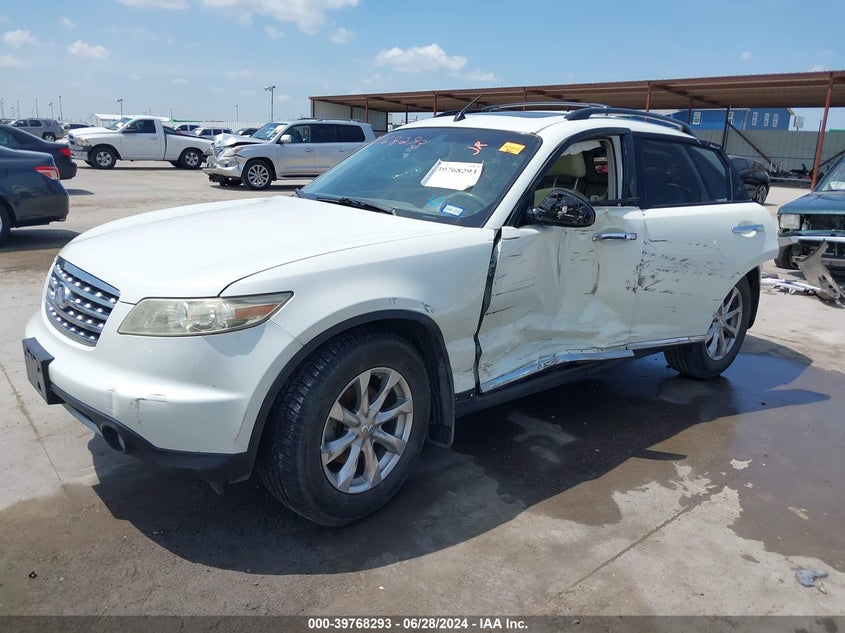 2008 Infiniti Fx35 VIN: JNRAS08U18X103243 Lot: 39768293