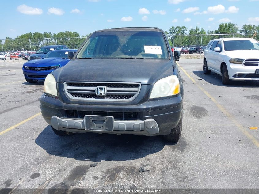 2004 Honda Pilot Ex-L VIN: 5FNYF18504B002359 Lot: 39768313