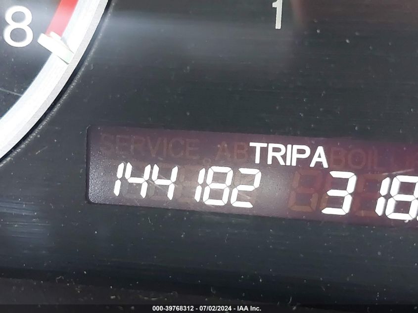 2010 Honda Accord 3.5 Ex-L VIN: 1HGCP3F81AA012422 Lot: 39768312