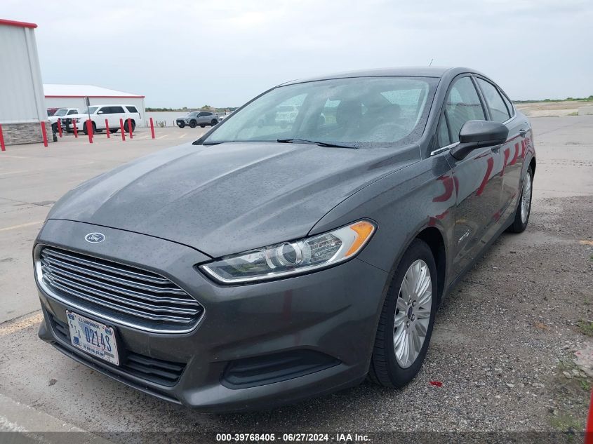 2016 Ford Fusion Hybrid S VIN: 3FA6P0UU1GR392571 Lot: 39768405