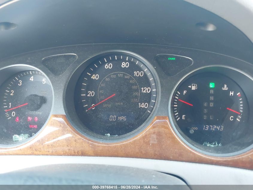 2005 Lexus Es 330 VIN: JTHBA30GX55073213 Lot: 39768415