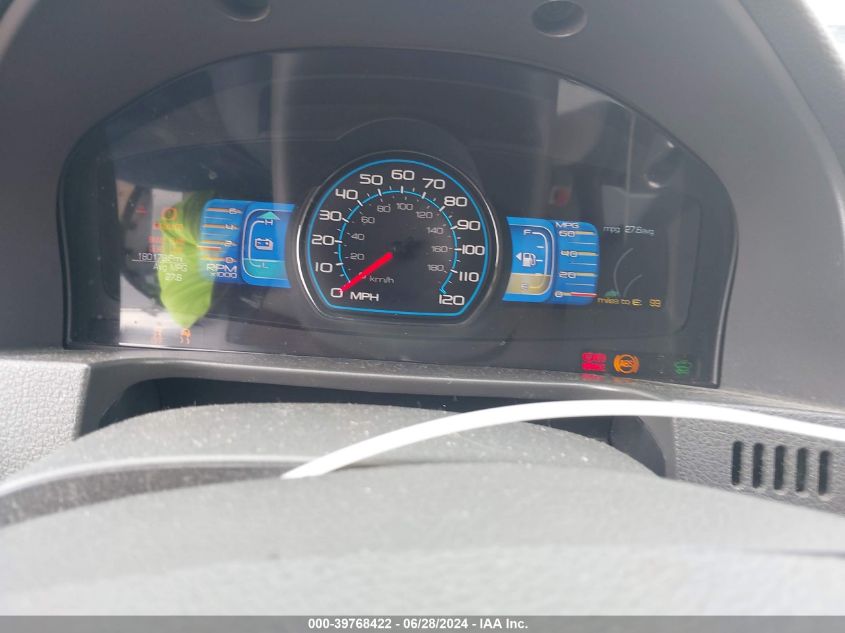 2010 Ford Fusion Hybrid VIN: 3FADP0L38AR379565 Lot: 39768422