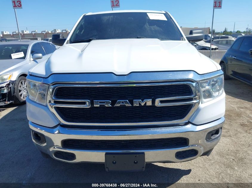 2021 Ram 1500 Big Horn 4X4 6'4 Box VIN: 1C6SRFMM4MN657138 Lot: 39768438