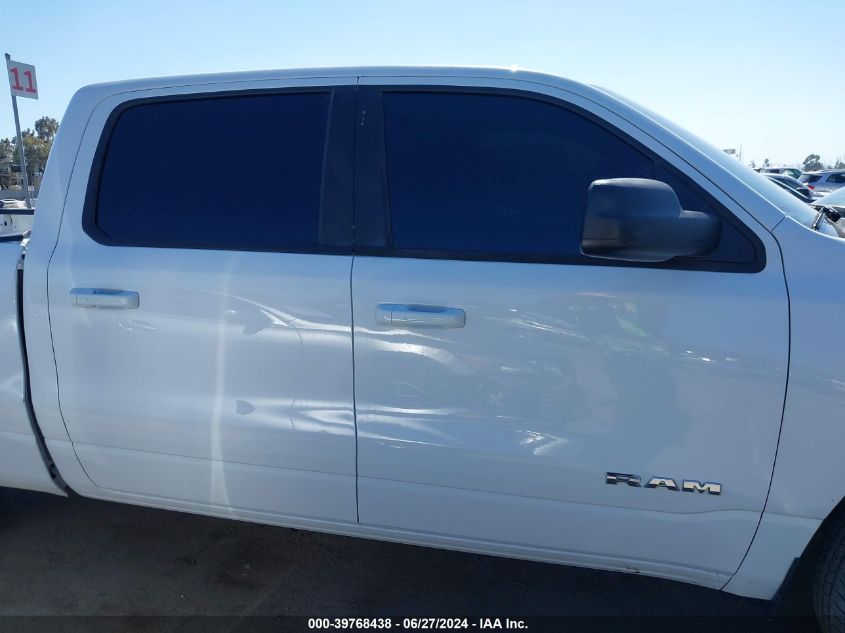 2021 Ram 1500 Big Horn 4X4 6'4 Box VIN: 1C6SRFMM4MN657138 Lot: 39768438