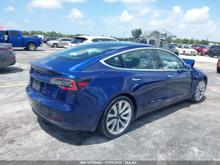 2020 Tesla Model 3 Standard Range Plus Rear-Wheel Drive/Standard Range Rear-Wheel Drive VIN: 5YJ3E1EA4LF737990 Lot: 39768443