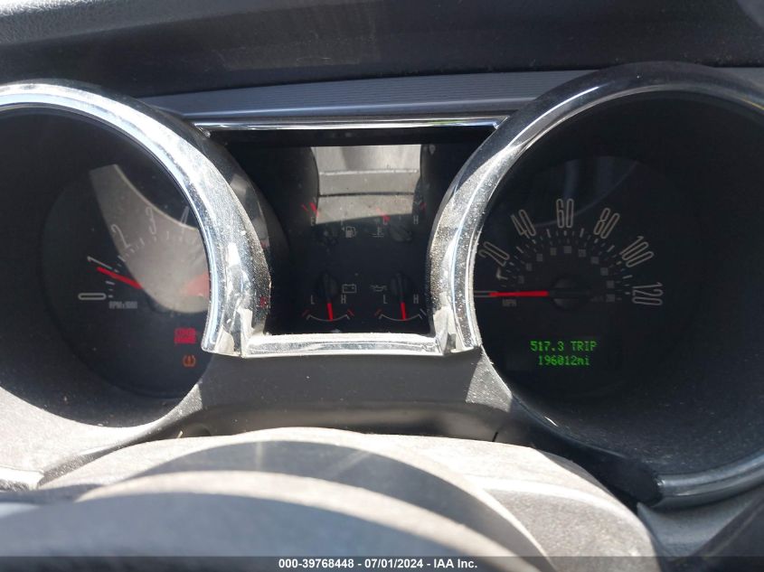 2007 Ford Mustang V6 Deluxe/V6 Premium VIN: 1ZVFT80N275214817 Lot: 39768448